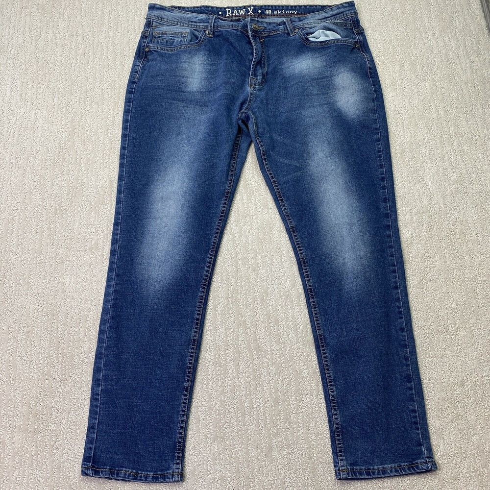 RawX Jeans skinny straight blue denim‎ size 40